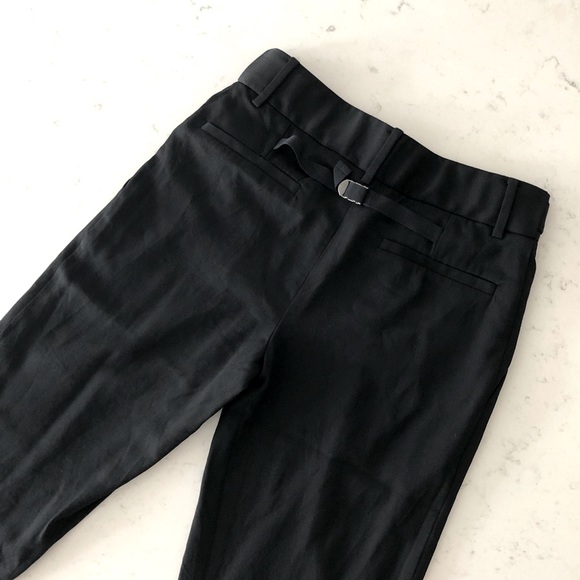 Helmut Lang Black Wool dress pants - Picture 2 of 4